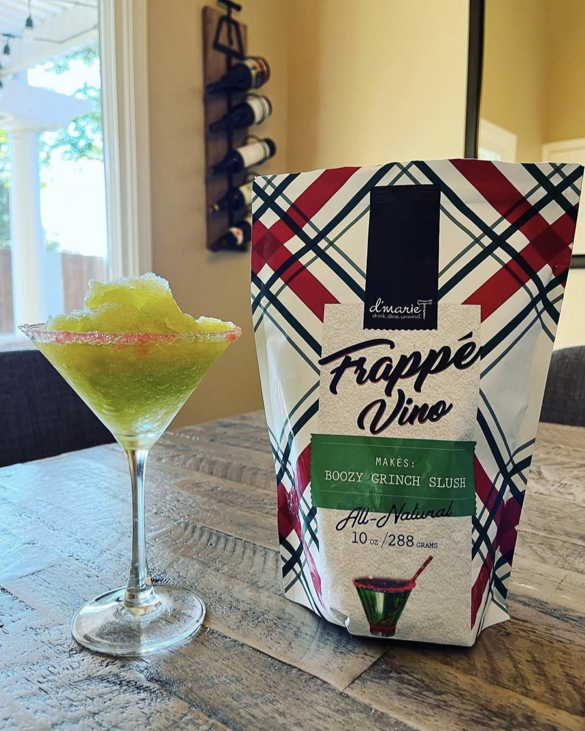 Boozy Grinch Cocktail Slush Mix