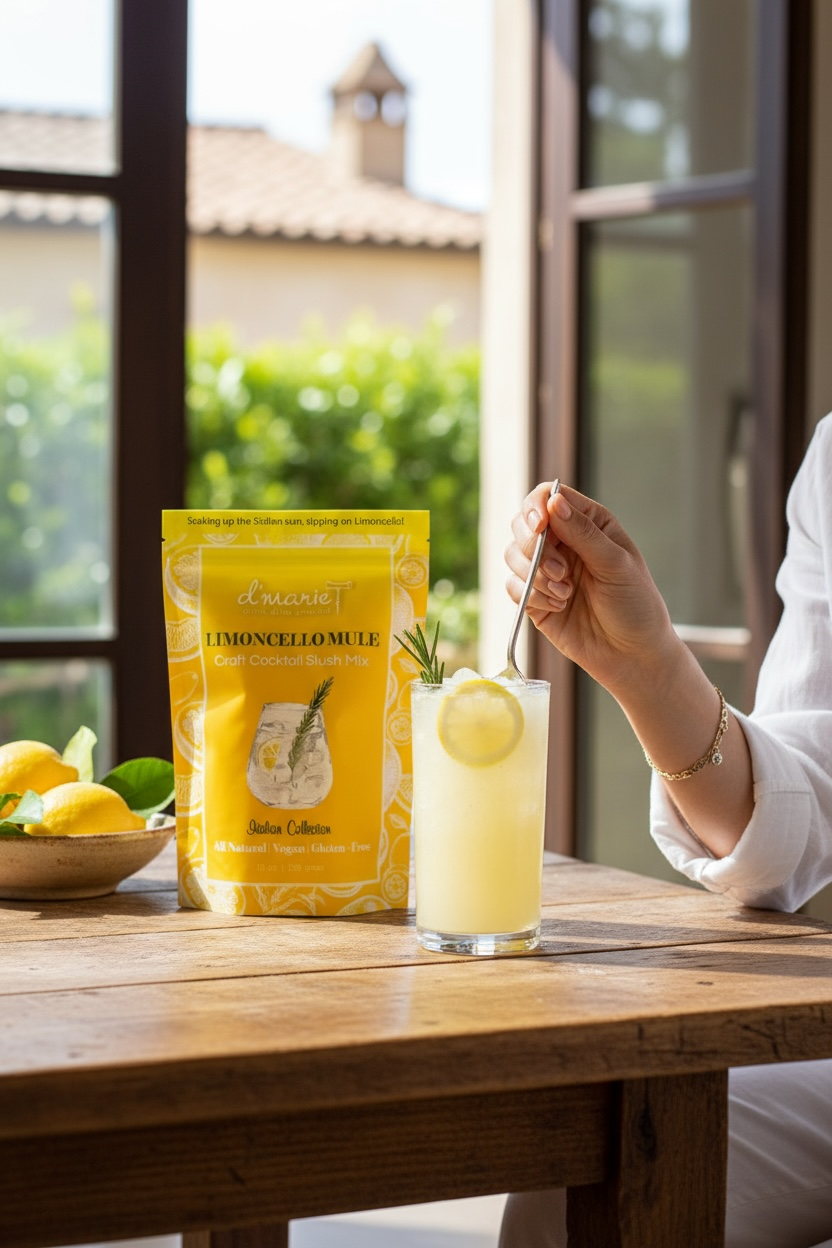 Limoncello Mule Cocktail - Ready-To-Freeze Cocktail – d'marie inc.