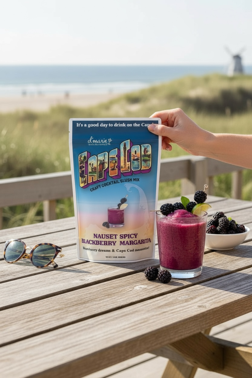 Nauset Spicy Blackberry Margarita