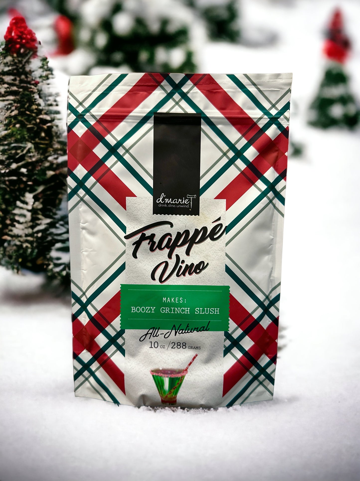 Boozy Grinch Cocktail Slush Mix