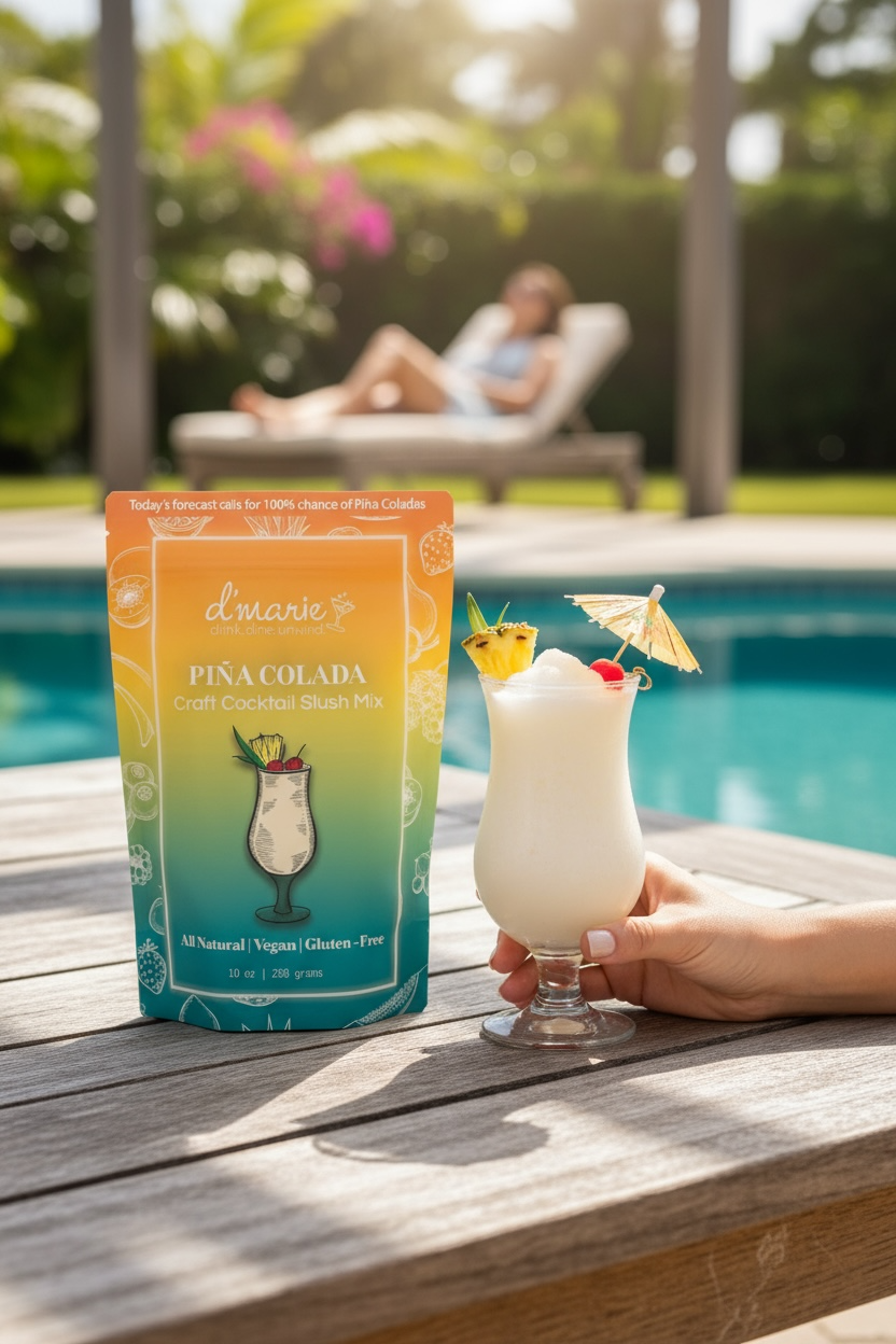 alexiastam Jenny Pina Colada ビキニボトム Piña Colada Cocktail - Ready-To-Freeze Cocktail – d'marie inc.