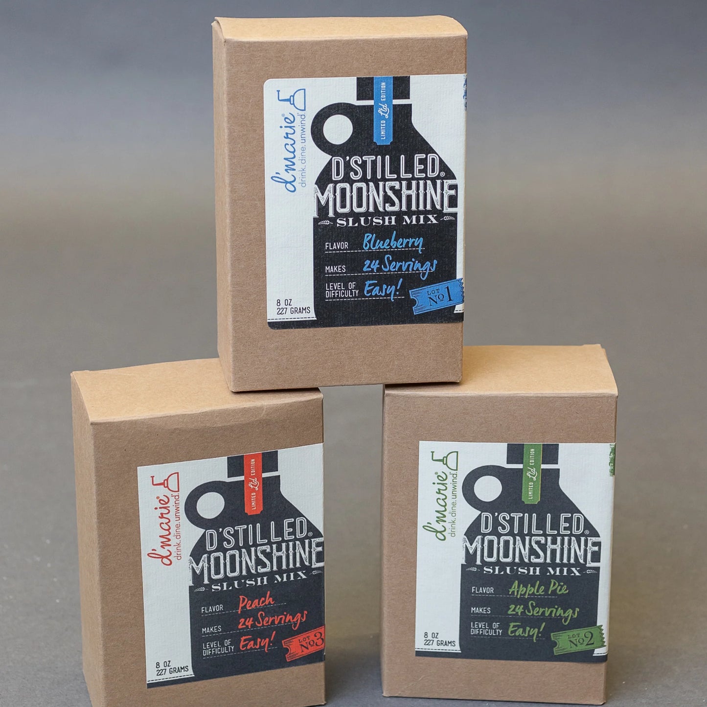 D’stilled Frozen Moonshine Slush Mix 3 Value Pack
