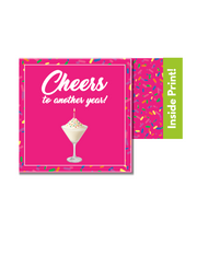 “Cheers to Another Year” Birthday Cocktail Napkins (Pack of 20)