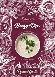 Roasted Garlic Boozy Dip