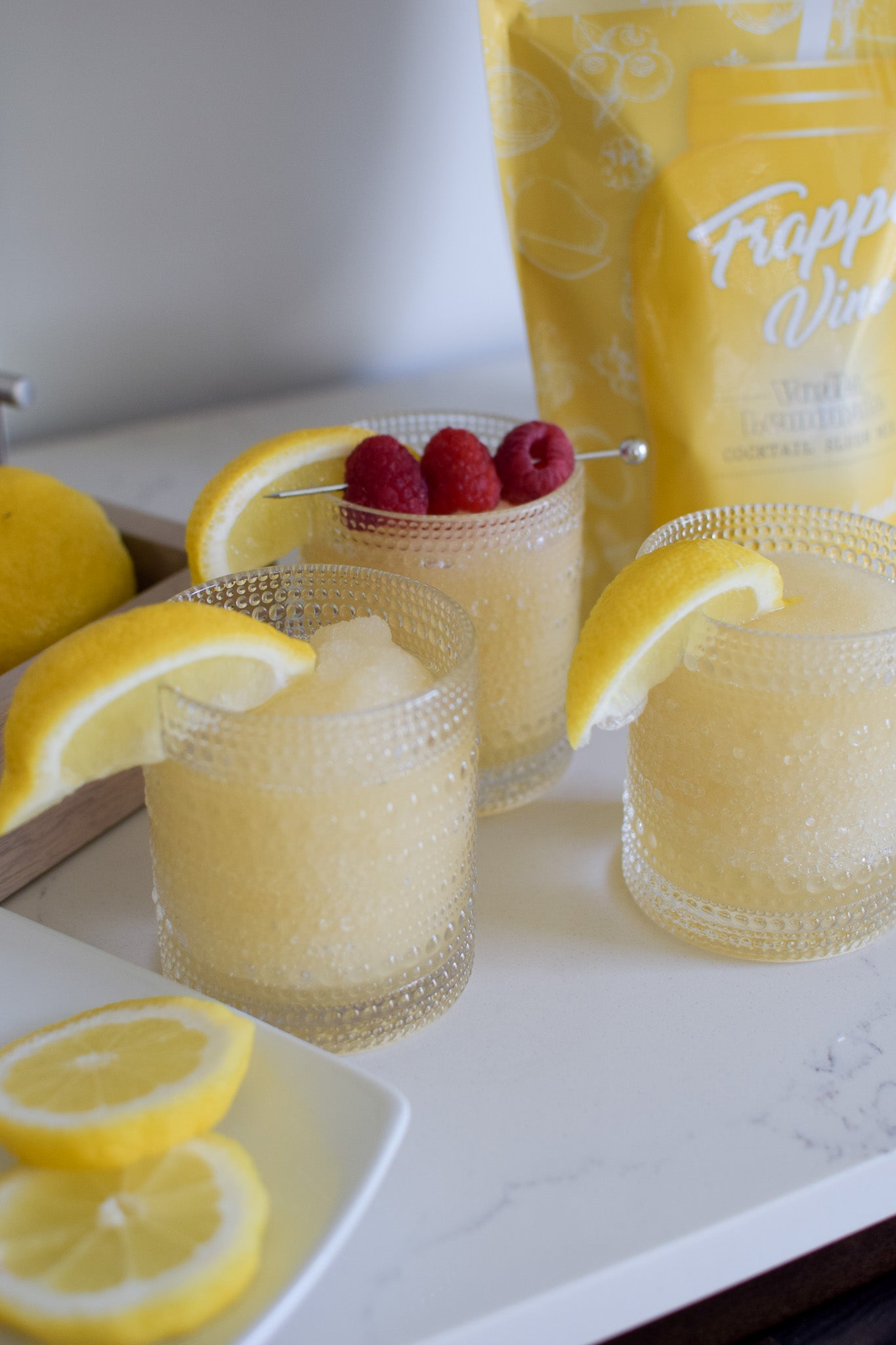 Vodka Lemonade Cocktail Slush