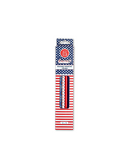 9" Americana Reusable Cocktail Straws