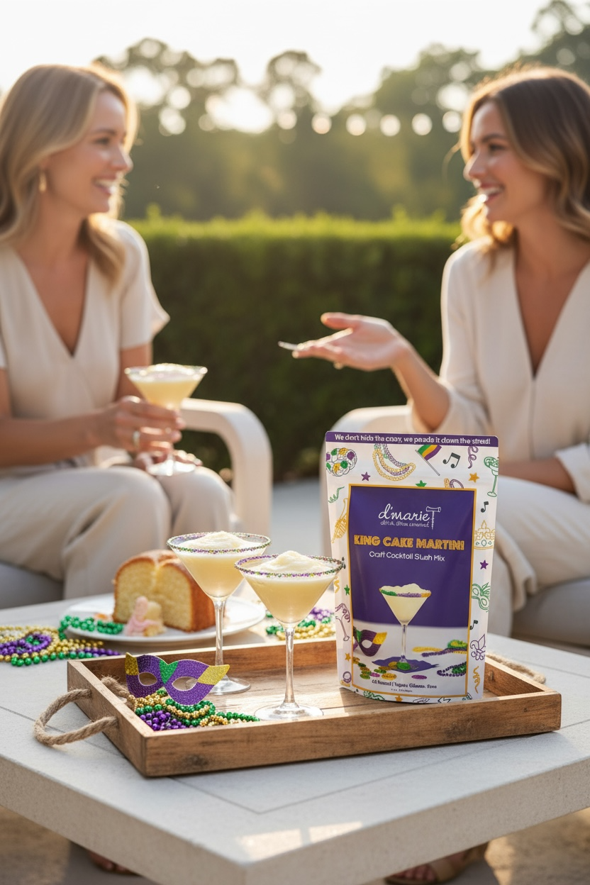 King Cake Martini