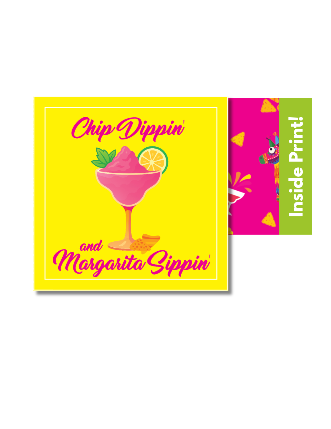 "Chip Dippin’ and Margarita Sippin'" Cocktail Napkins (Pack of 20)