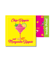 "Chip Dippin’ and Margarita Sippin'" Cocktail Napkins (Pack of 20)