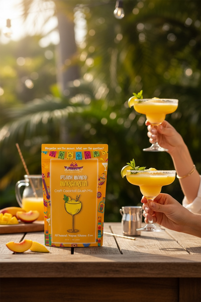 Peach Mango Margarita - Ready-To-Freeze Cocktail – d'marie inc.