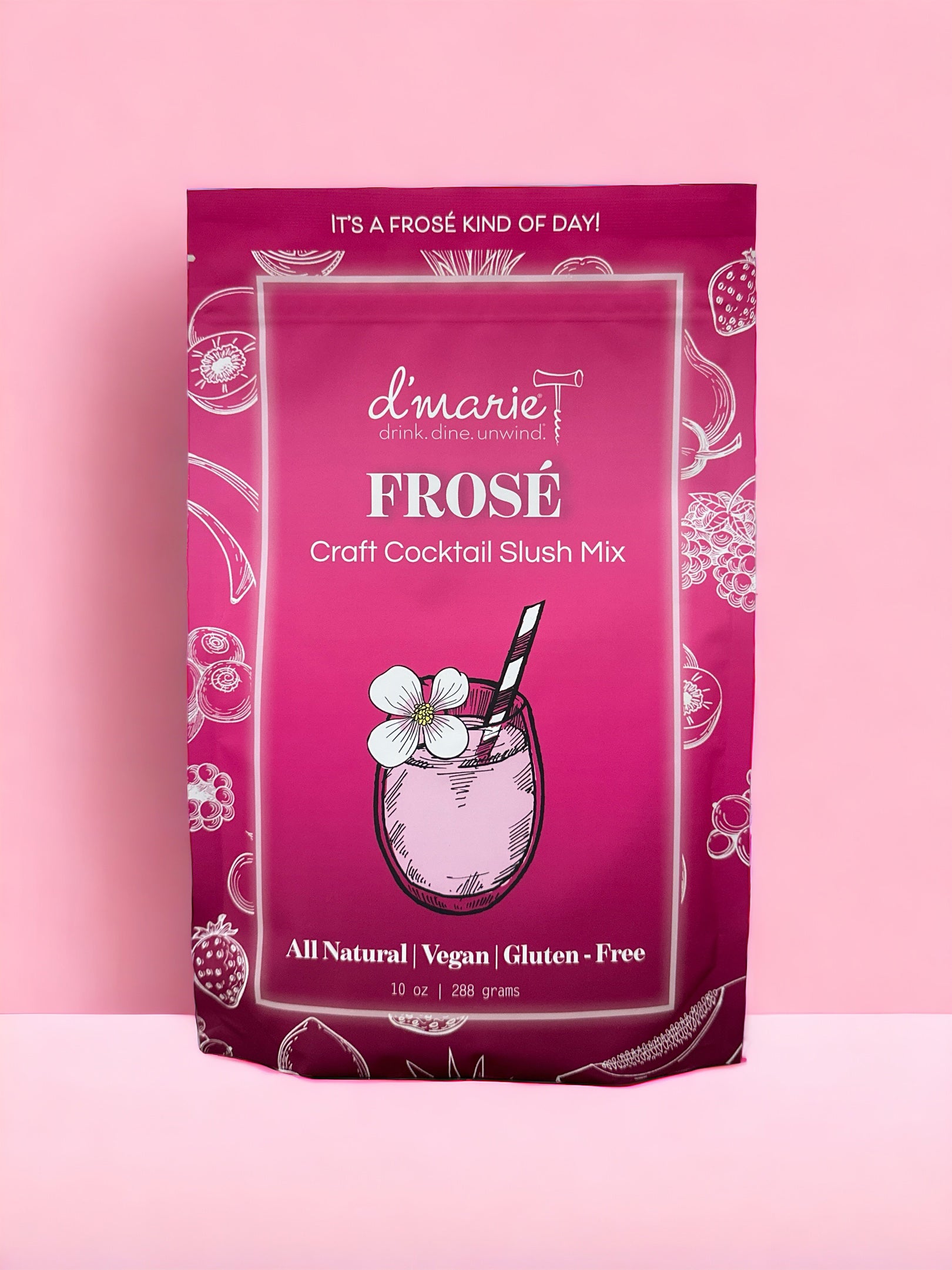 Frosé Cocktail Slush Mix d'marie inc.