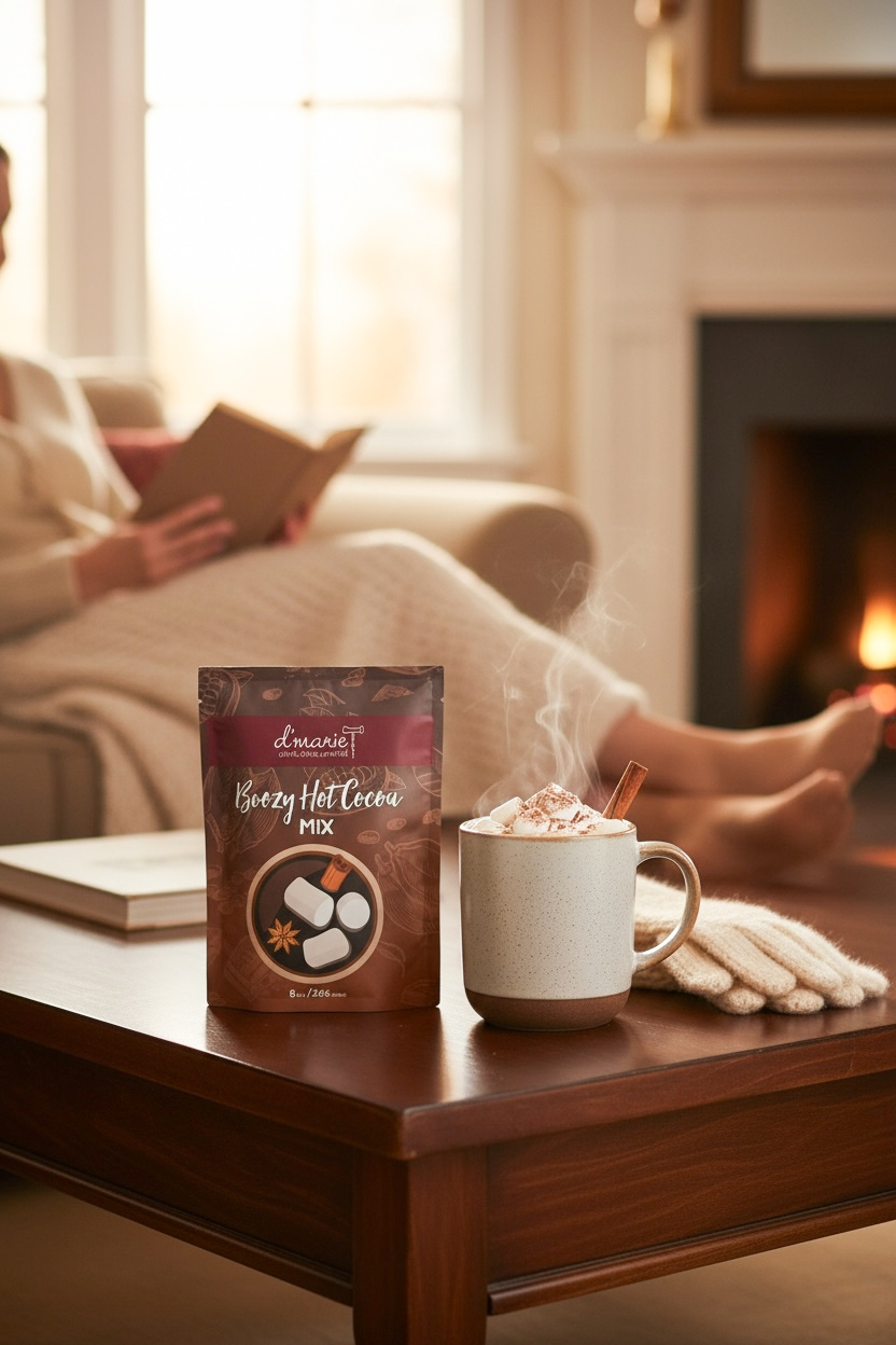 Boozy Hot Cocoa - Ready-To-Heat Cocktail – d'marie inc.