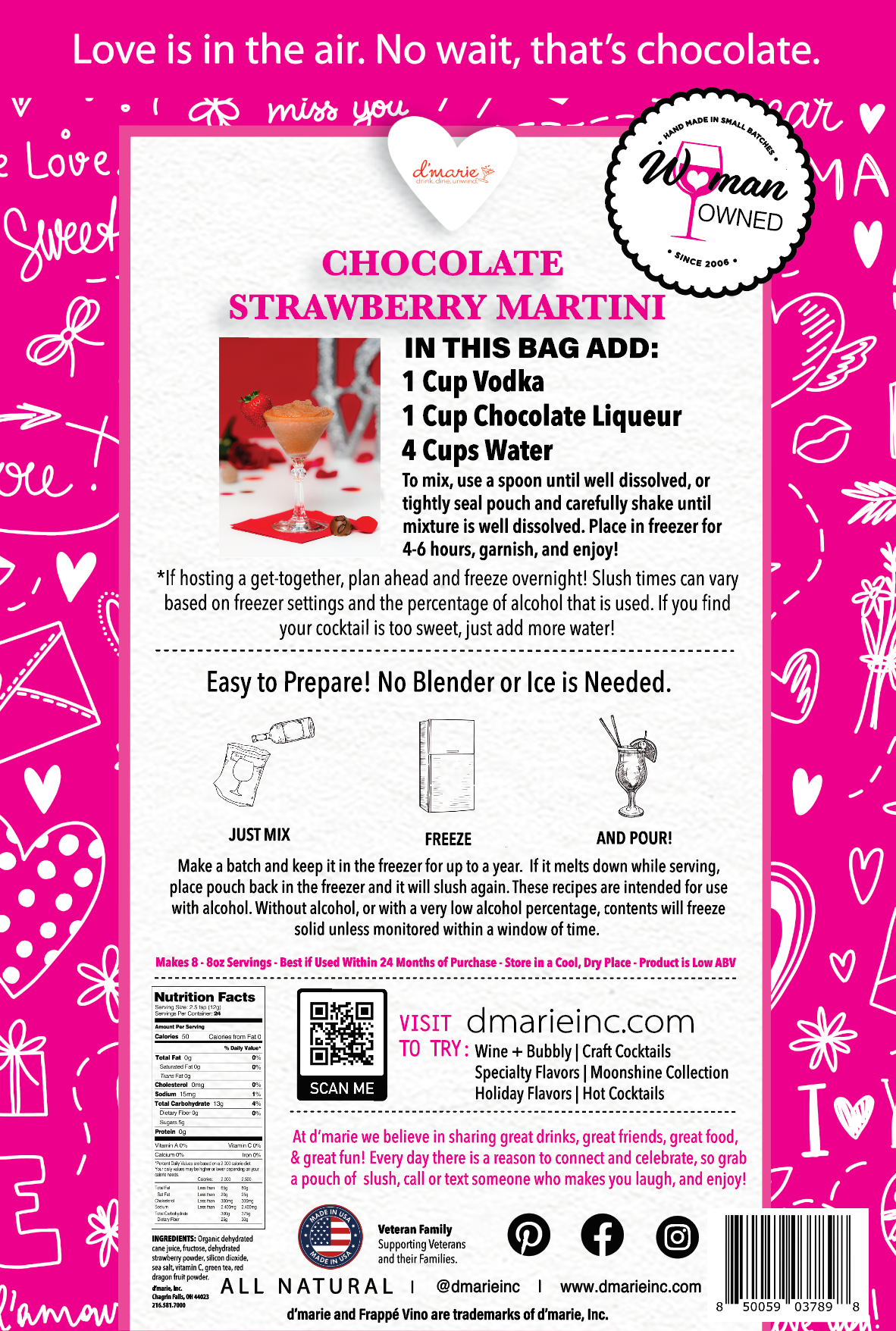 Chocolate Strawberry Martini