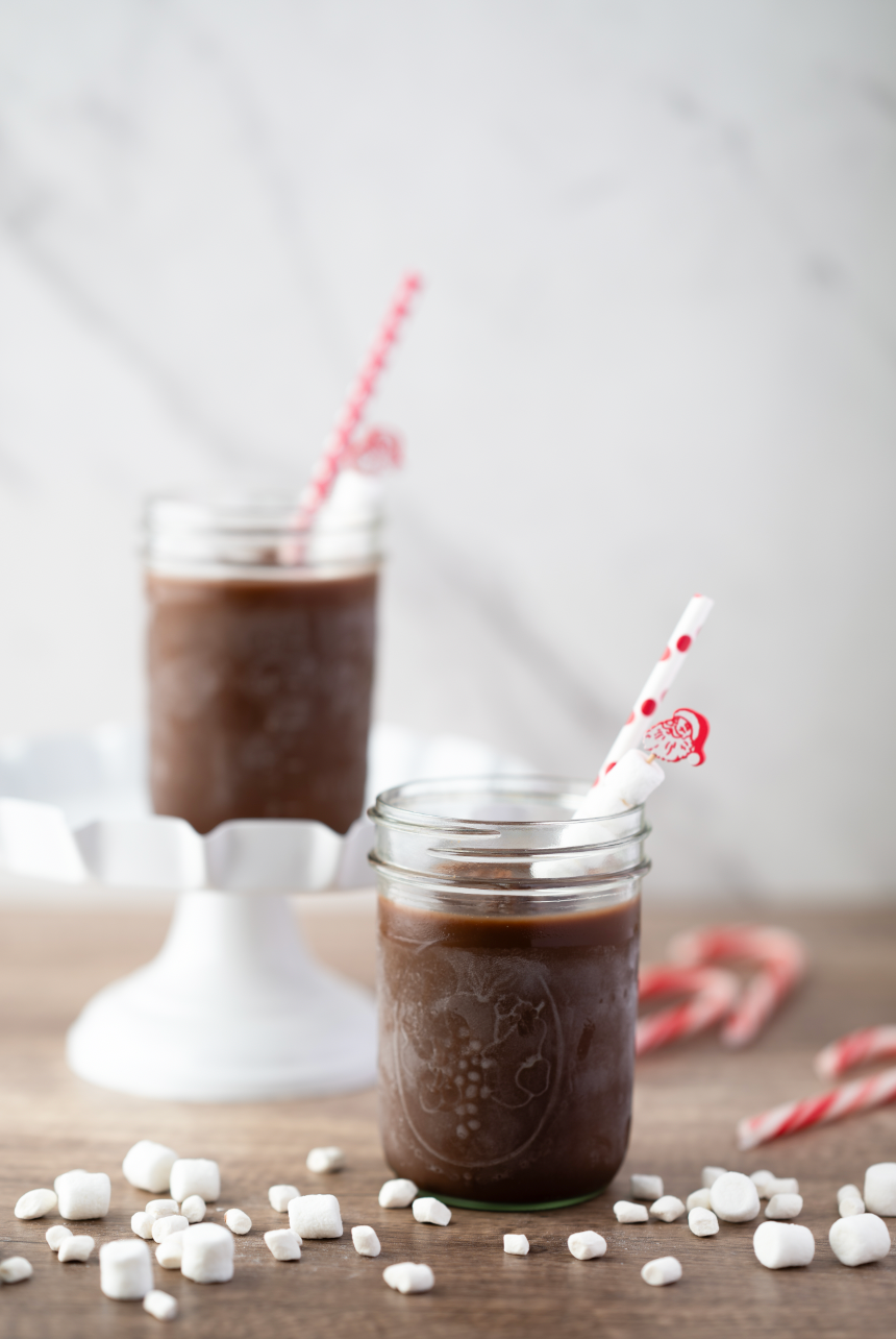 Boozy Frozen Hot Cocoa
