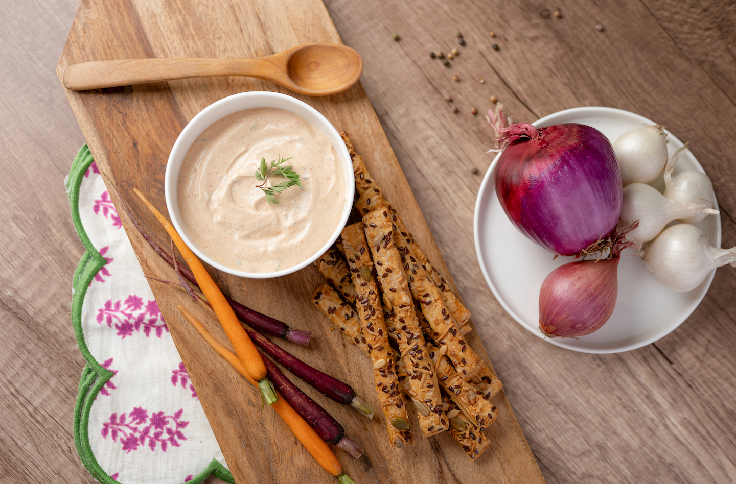 Spicy Mediterranean Boozy Dip