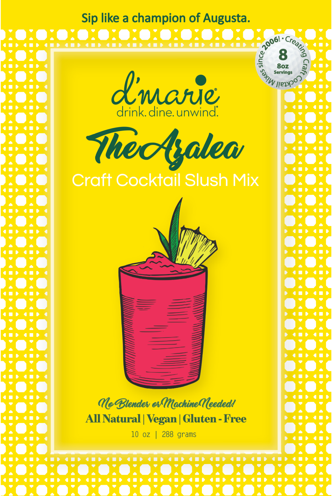 The Azalea - Ready-To-Freeze Cocktail – d'marie inc.