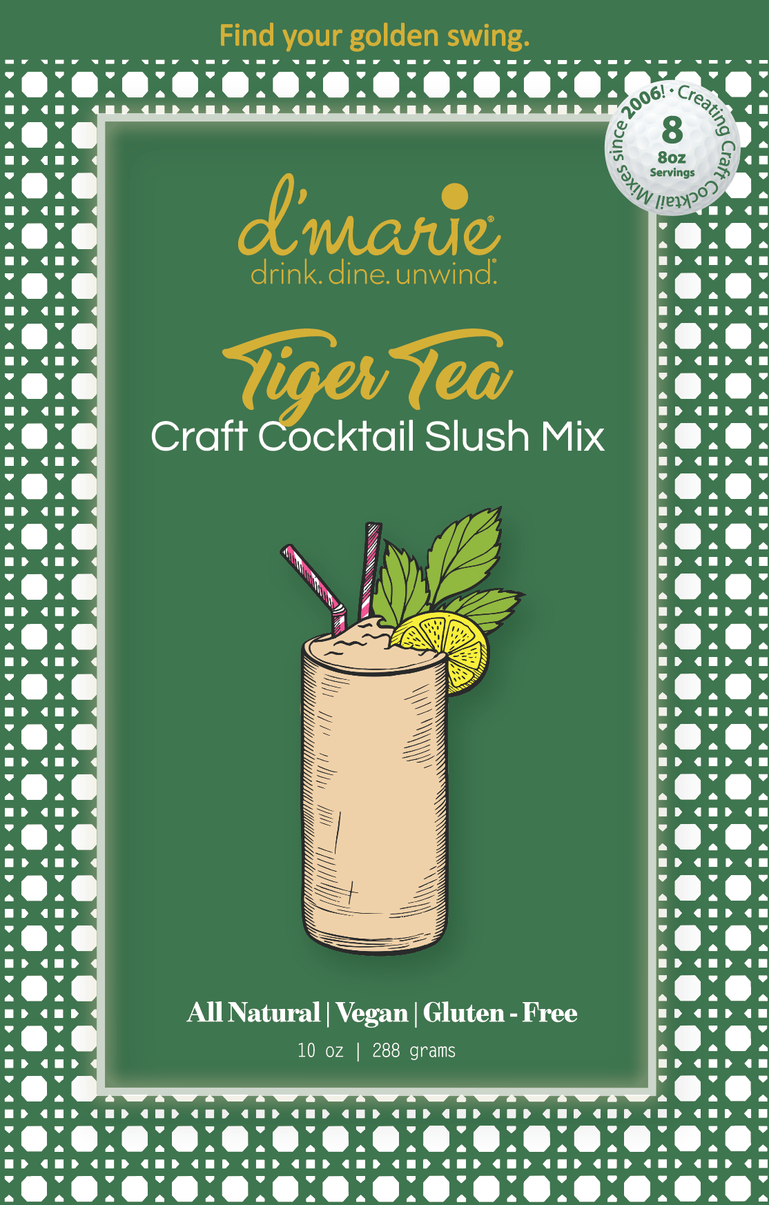 Tiger Tea - Ready-To-Freeze Cocktail