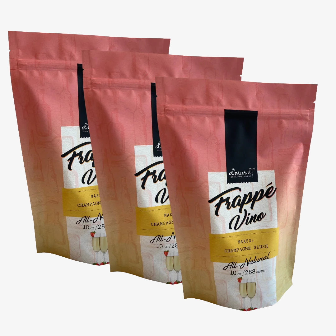 Frappé Vino Value 3 Pack - Frozen Champagne Slush Mix