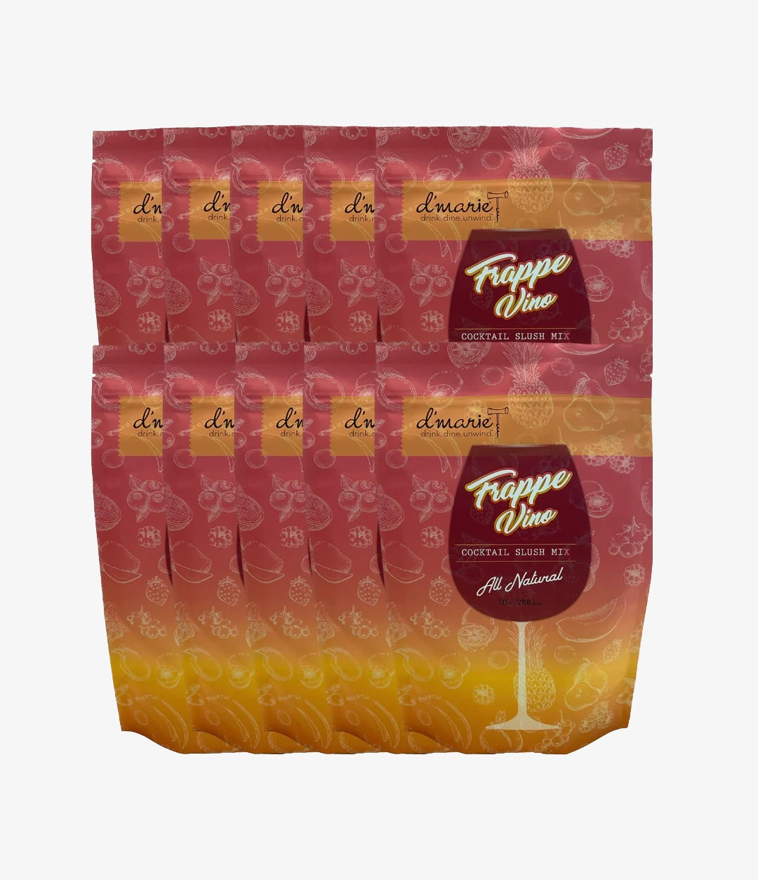 10 for $150 - Frappé Vino Frozen Wine & Cocktail Slush Mix